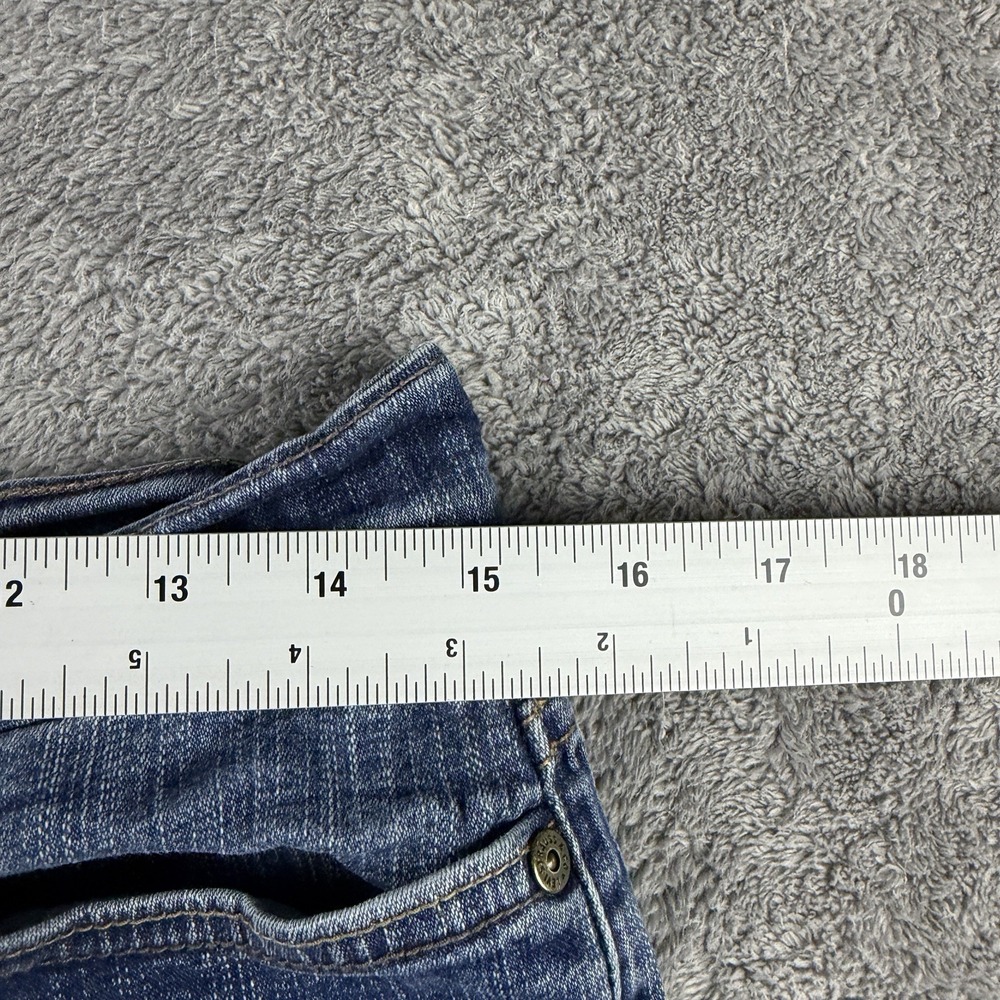 Levis 512 Perfectly Slimming Boot Cut Jeans Womens 30x27 Blue Medium Wash - Picture 7 of 15